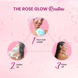 Elecsera Rose Glowing Shower Gel - 200 ml image 2