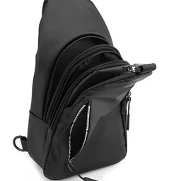 INKMILAN Unisex Solid Crossbody Shoulder Bag image 3