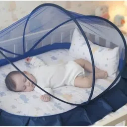ym textiles Baby tent mosquito size 0-30month Free size and very unique 6 Fibre Washable Infants Mosquito Net image 3