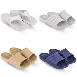Feel alive Set Of 4 Ultra-Comfortable Thong Flip-Flops-picture-14