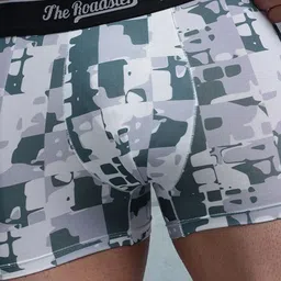 The Roadster Lifestyle Co Pack Of 2 Printed Mid Rise Trunks PACK OF 2-PV-Print-RO15-RO16-S image 3