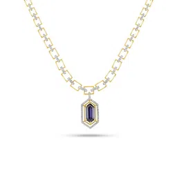 CANDERE A KALYAN JEWELLERS COMPANY Women 18KT Gold Necklace With 1.14 Ct Natural Diamond-picture-22