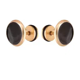 Crazy Fashion Unisex Stainless Steel Circular Studs-picture-31