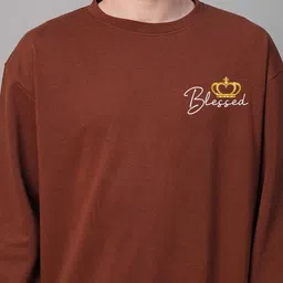 PRONK Men Printed Sweatshirt image 2