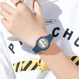 Time Up Unisex Kids Dial & Bracelet Style Straps Digital Multi Function Watch N2247-2 image 2