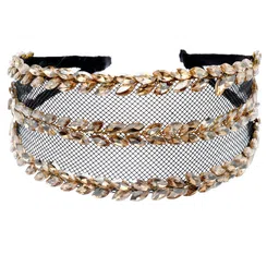 VOGUE HAIR ACCESSORIES Women Tripple Line Hairband image 3