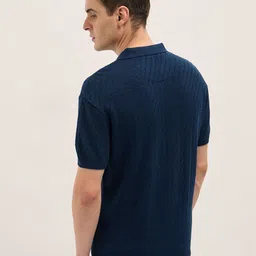 THE BEAR HOUSE Men Polo Collar Extended Sleeves T-shirt image 4