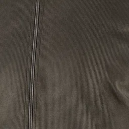 Crimsoune Club Men Textured Mock Neck long Sleeves Front-Open Sweatshirt image 4