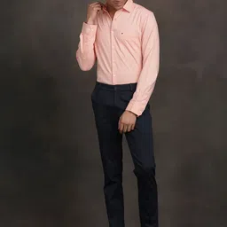 Turtle Men Relaxed Skinny Fit Chinos Trousers image 3