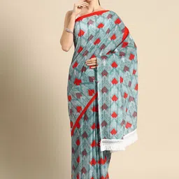 BUTA BUTI Pure Cotton Saree-image-80