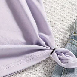 INCLUD Girls Printed Applique T-shirt image 3