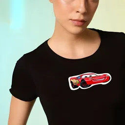 Moda Rapido Women Cars Printed T-shirt-image-24