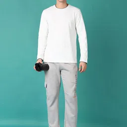 V-Mart Men Mid-Rise Track Pants image 3