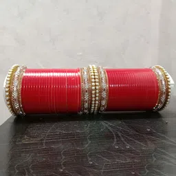 Shinemore Set Of 66 Stone-Studded Bangles-picture-26