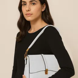 ESBEDA Women Textured Structured Shoulder Bag-image-9