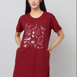 INNAYARA DIVIRTA Women Floral Printed 1 T-shirt-picture-32