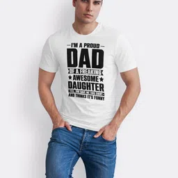 Seekbuylove Men Typography Printed Bio Finish T-shirt image 4