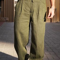 StyleCast x Revolte Men Solid Mid-Rise Regular Trousers-picture-20