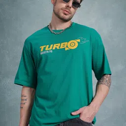 The Roadster Life Co. Printed Pure Cotton Relaxed Fit T-shirt-picture-54