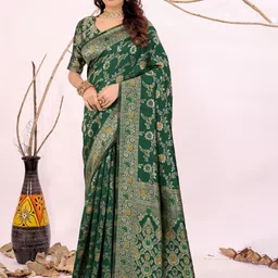 Moda Rapido Woven Design Zari Silk Kanjeevaram Saree-picture-25