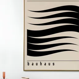 SAF White & Black 1 Piece Wood Abstract Wall Paintings image 5