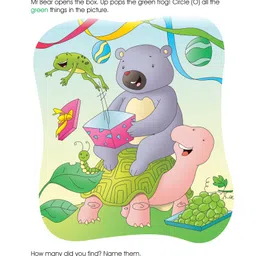 om books international Pre School Smart Scholars Colours & Shapes Fun Filled Activities Book - English image 5