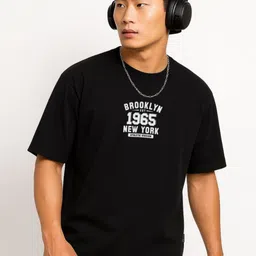 Be Crazy Men Typography Printed T-shirt-image-54