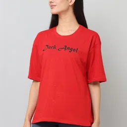 APR GLOBAL Women Typography Printed 1 T-shirt image 4