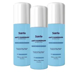 Sanfe Set Of 3 Anti Dandruff One Wash Shampoo Removes Dandruff - 50 ml Each-image-56