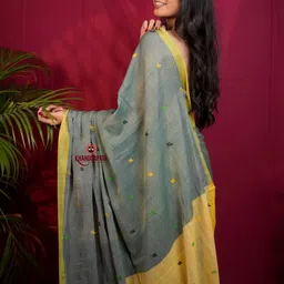 Khanduapata Pure Cotton Ikat Saree image 4