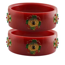 Vidhya Kangan Women Red Bangle-picture-24
