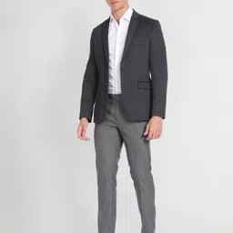 arrow Men Solid Single Breasted Formal Blazer image 3