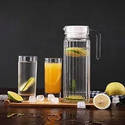 tinsuhg 1.1 L Glass Water Jug-picture-10