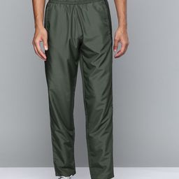 Alcis Men Olive Green Solid Track Pants-picture-20