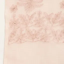 Fabindia Pink Embroidered Dupatta image 5