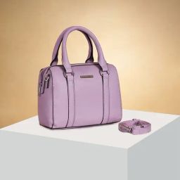 Forever Glam by Pantaloons Lilac Solid Medium Handbag-picture-40
