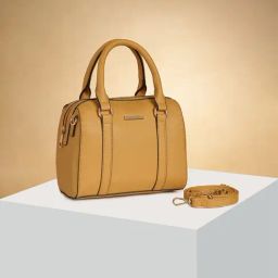 Forever Glam by Pantaloons Mustard Solid Medium Handbag-picture-32