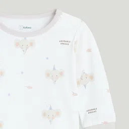 Kidbea Infants Printed Night Suits image 4