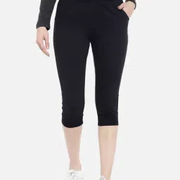 Sweet Dreams Navy Capris-image-24