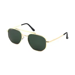 Micelo Martin Green Polarized Hexagon Sunglasses for Men-image-6