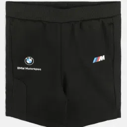 Puma Kids Black Logo Print Shorts-picture-18