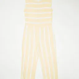 Crimsoune Club Kids Yellow Striped Jumpsuit-picture-21