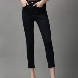 showoffff SHOWOFF Navy Solid Mid Rise Jeans-picture-34