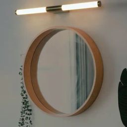 FOS LIGHTING Gold Mild Steel Vanity LED Mirror Light-picture-0