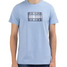 Tommy Hilfiger Blue Logo Regular Fit T-Shirt-picture-27