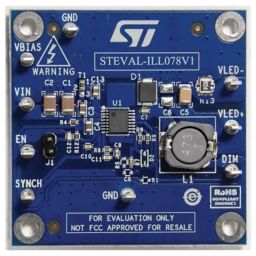 STMicroelectronics LED Driver Evaluation Board for Ceramic Output Capacitors, STEVAL-ILL078V1-picture-22