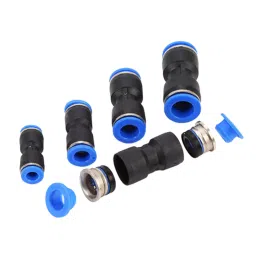 GENERIC 8 mm Straight Push Connectors-Pack of 5 image 3