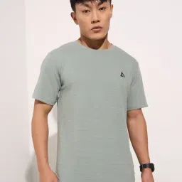 Street 808 By Pantaloons Sage Green Regular Fit T-Shirt-picture-10