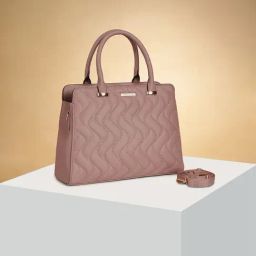 Forever Glam by Pantaloons Pink Textured Medium Handbag-picture-39