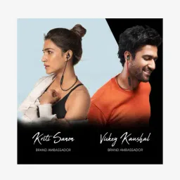 Boult Audio Probass Space Wireless Bluetooth Earphones with Mic (Red) image 2